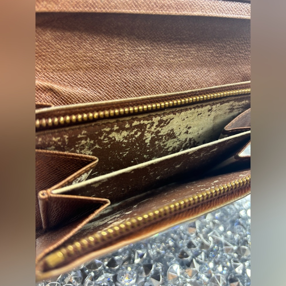 Louis Vuitton Monogram Porte Monnaie Tresor Wallet EUC - Picture 8 of 12